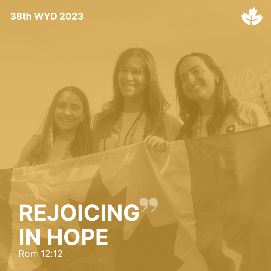 The new 2023 & 2024 WYD themes! Diocese of Montreal